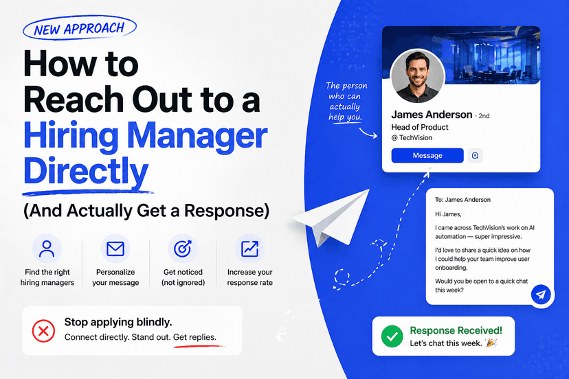 How to Reach Out to a Hiring Manager Directly (And Actually Get a ...