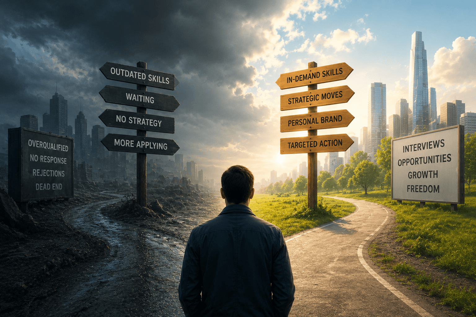 The Job Market Is About to Split in Two — And Which Side You Land On Depends on What You Do in the Next 90 Days