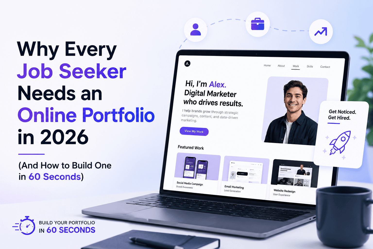 Why Every Job Seeker Needs an Online Portfolio in 2026 (And How to Build One in 60 Seconds)
