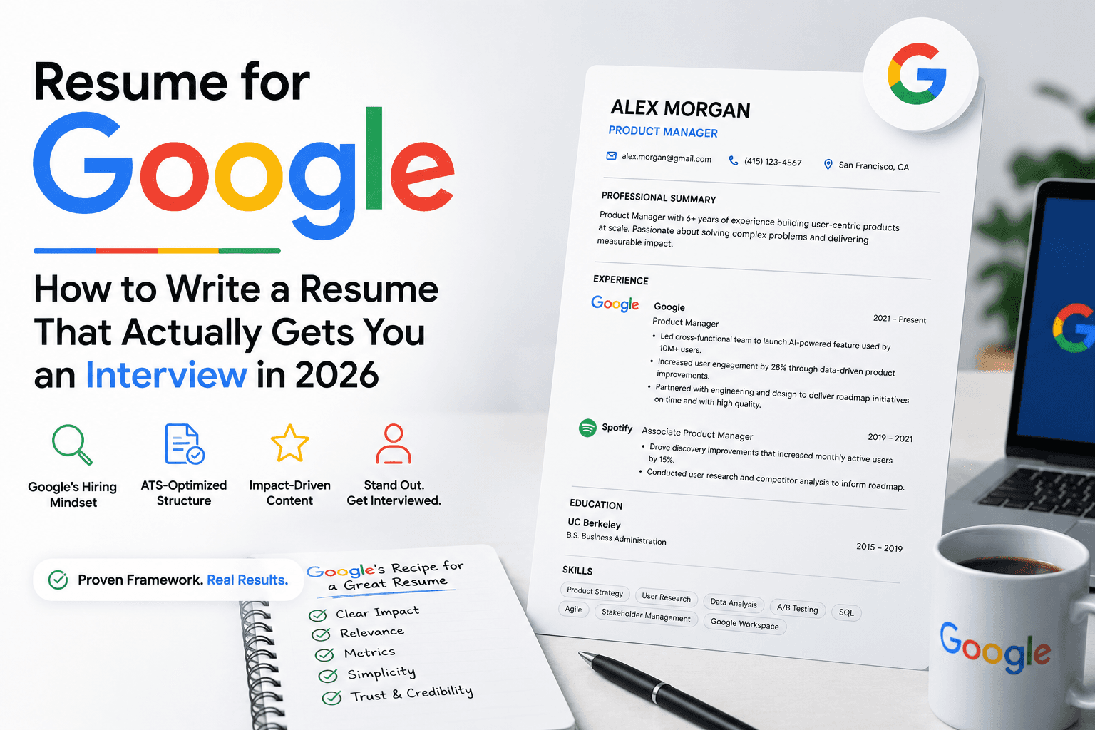 Resume for Google: How to Write a Resume That Actually Gets You an Interview in 2026