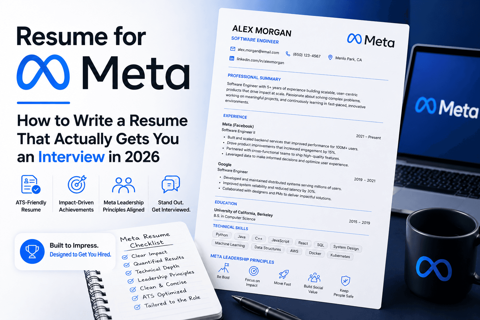 Resume for Meta: How to Write a Resume That Gets You a Meta Interview in 2026